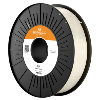 BEDROCK 3D PLA 0011b075 PLA Pearl White 2.85 Mm 750 g Filament PLA kunststof Hoogglans 2.85 Mm 750 g Parels 1 stuk(s)
