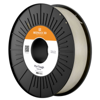 BEDROCK 3D PLAT 0501a400 PLA Tough Natural 1.75 Mm 4.000 G Filament PLA+ 1.75 Mm 4000 g Natuur 1 stuk(s)