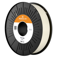 BEDROCK 3D TPU 2303a075 TPU 95A White 1.75 Mm 750 g Filament TPU 1.75 Mm 750 g Wit 1 stuk(s)