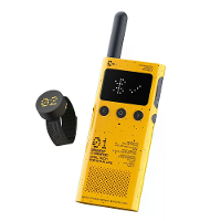 BEEBEST A101OS Draagbare Walkie Talkie Band Radio PMR FRS UHF FM Radio bluetooth Programmering IP54 Waterdicht Type C Op