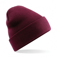 Beechfield Beanie Wintermuts   bordeaux   acryl   volwassenen