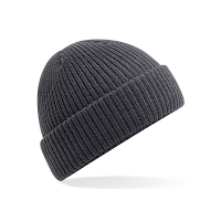 Beanie wintermuts   grafiet grijs   100% acryl   dames   extra warm