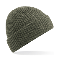Beanie wintermuts   groen   100% acryl   dames   extra warm