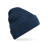 Beechfield Beanie Wintermuts   navy blauw   acryl   volwassenen
