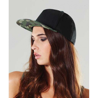 Camouflage print caps voor volwassenen