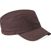 Beechfield leger/army vrije tijd en outdoor pet/cap   bruin   volwassenen   gespsluiting