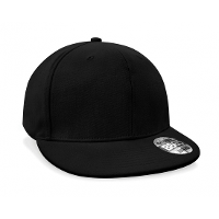 Pet/snapback   rond   zwart   hiphop pet   volwassenen