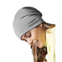 Wintermuts Beanie Hemsedal   lichtgrijs   heren/dames   katoen