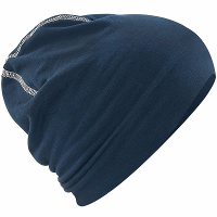 Wintermuts Oslo   navy blauw   volwassenen   Katoen/Elasthan   sport muts beanie   gebreid