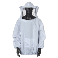 Beekeeping Suit Jacket Veil And Bee Hat Dress Smock Equip Protection