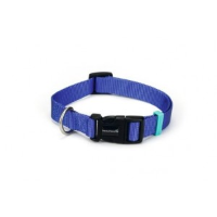 Beeztees Nylon Halsband Uni Blauw 26 40 cm