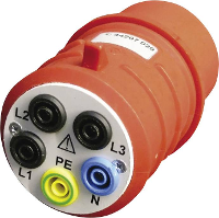 Beha Amprobe DAA 32 Meetadapter CEE stekker 32 A 5 polig   Bus 4 mm