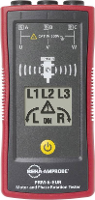 Beha Amprobe Prm 6 Eur Kit Draaiveldmeter Cat Iv 600 V Lcd Fabrieksstandaard (zonder Certificaat)