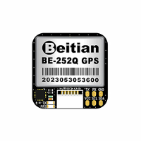 Beitian BE 252Q GPS module met QMC5883 kompas NMEA UBX Dual Protocol M10050 chip Drone UAV GNSS ontvangermodule voor FPV