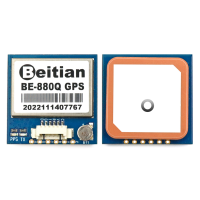 Beitian BE 880Q GNSS module GPS GLONASS TTL niveau met QMC5883 kompas voor RC vliegtuig