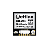 Beitian BQ 280 BDS GPS module Hoge Precisie GNSS Positioneringingebouwde Antenne met Interne Kompas BDS B1I BDS B1C Du