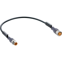 Belden 11821 1 Sensor/actuator connector, geassembleerd M12 Aantal polen (sensoren): 4 Stekker, recht, Bus, recht 30.00 Cm 1 stuk(s)
