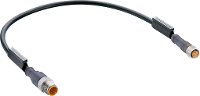 Belden 38689 1 Sensor/actuator connector, geassembleerd M12 Aantal polen (sensoren): 3 Stekker, recht, Bus, recht 1.50 M 1 stuk(s)
