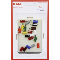 BELI BECO 7/1010 Miniatuur banaanstekker Stift Ø: 2.6 Mm 1 set(s)