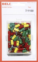 BELI BECO 7/1100 Miniatuur banaanstekker Stift Ø: 2.6 Mm 1 set(s)