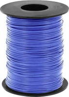 BELI BECO L125BL25 Draad 1 x 0.25 Mm² Blauw 25 m