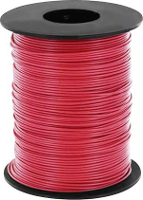 BELI BECO L125RT25 Draad 1 x 0.25 Mm² Rood 25 m