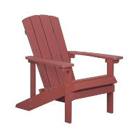 ADIRONDACK   Tuinstoel   Rood   Kunsthout