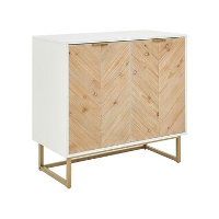 ALASKA   Dressoir   Lichtbruin/Wit   Hout