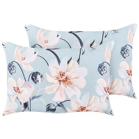 APRICALE   Tuinkussen set van 2   Blauw   40 x 60 cm   Polyester