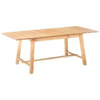 BARNES   Eettafel   Lichthout   160/200 x 90 cm   MDF