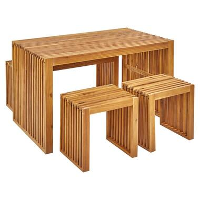 BELLANO   Tuinset   Lichthout   Acaciahout
