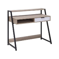 Beliani Bureau CALVIN   Lichte houtkleur mdf