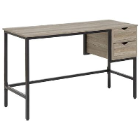 Beliani Bureau GRANT   Lichte houtkleur mdf