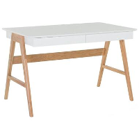 Beliani Bureau SHESLAY   Wit mdf