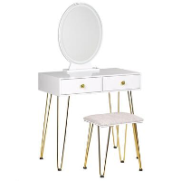 CAEN   Kaptafel   Wit   MDF