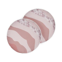 CAMPEI   Tuinkussen set van 2   Roze   ⌀ 40 cm   Polyester