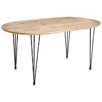 CAVELL   Eettafel   Lichtbruin   MDF