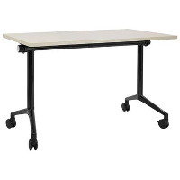 CAVI   Bureau verstelbaar   Lichtbruin/Zwart   120 x 60 cm   Metaal