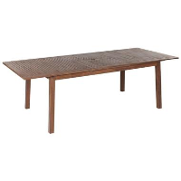 CESANA   Tuintafel   Donkerhout   100 x 180/240 cm   Acaciahout