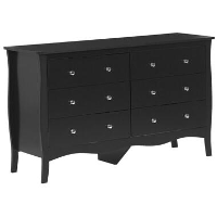 Beliani Commode WINCHESTER   Zwart mdf