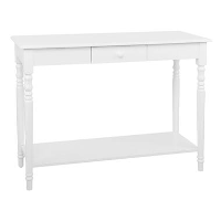 Beliani Consoletafel TOBAGO   Wit mdf