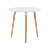 Beliani Eettafel BOMA   Wit mdf