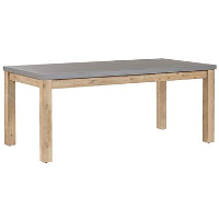 Beliani Eettafel OSTUNI   Grijs vezelcement