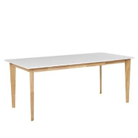 Beliani Eettafel SOLA   Wit mdf