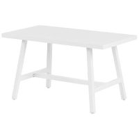 FRATTE   Tuintafel   Wit   Aluminium