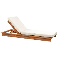 GRANARI   Ligstoel   Lichthout/Off white   Acaciahout
