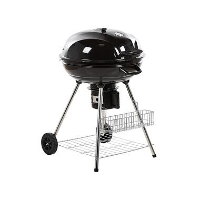 Beliani houtskoolgrill MARAPI   Zwart staal