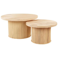 ILIOS   Salontafel set   Natuurlijk   Rotan