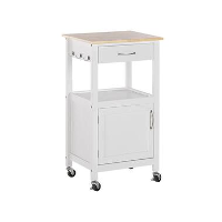 Beliani Keukentrolley SIENA   Wit mdf