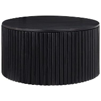 KIRKWOOD   Salontafel   Zwart   Mangohout